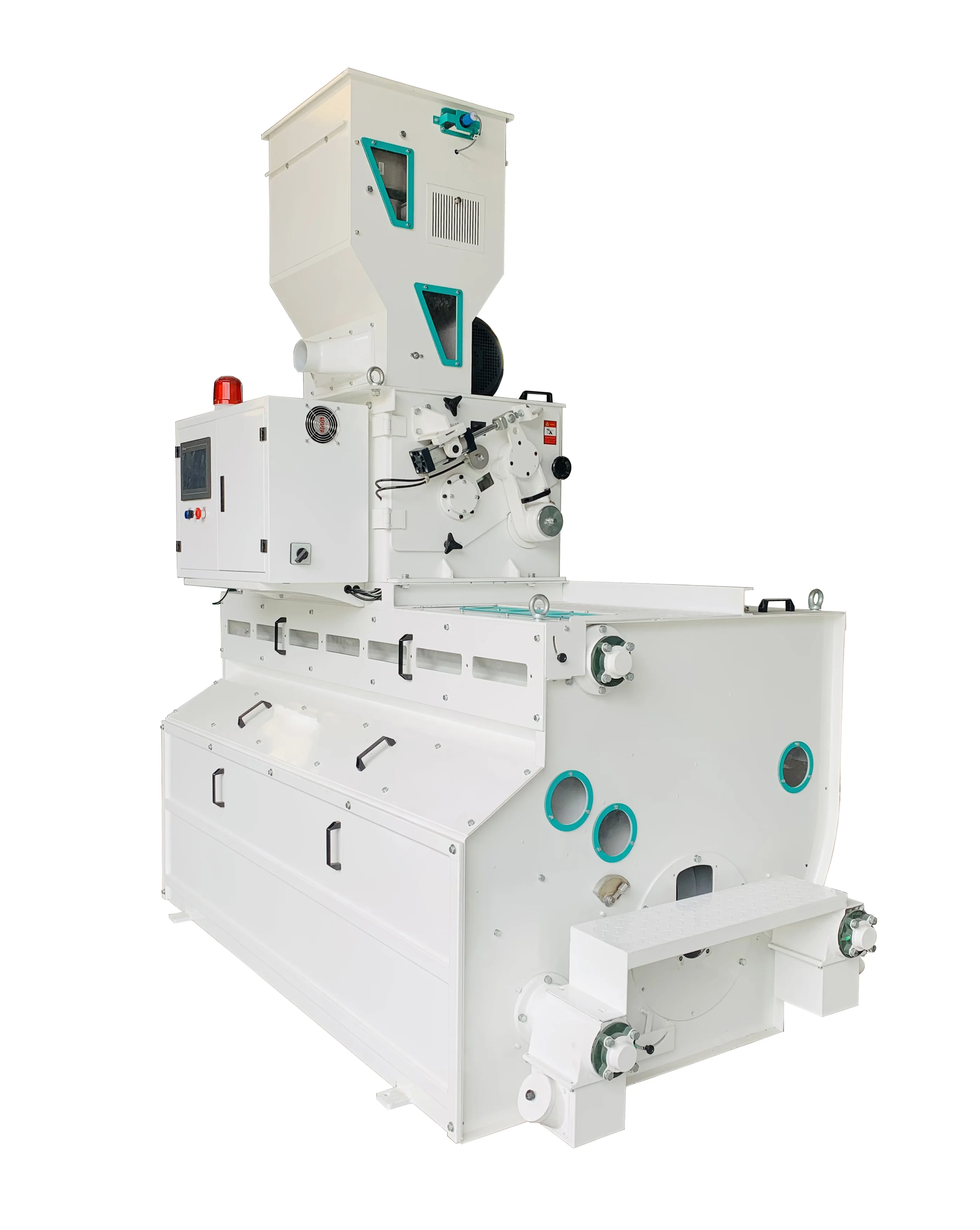 ZHU14CS智控变频砻谷机+谷壳分离箱